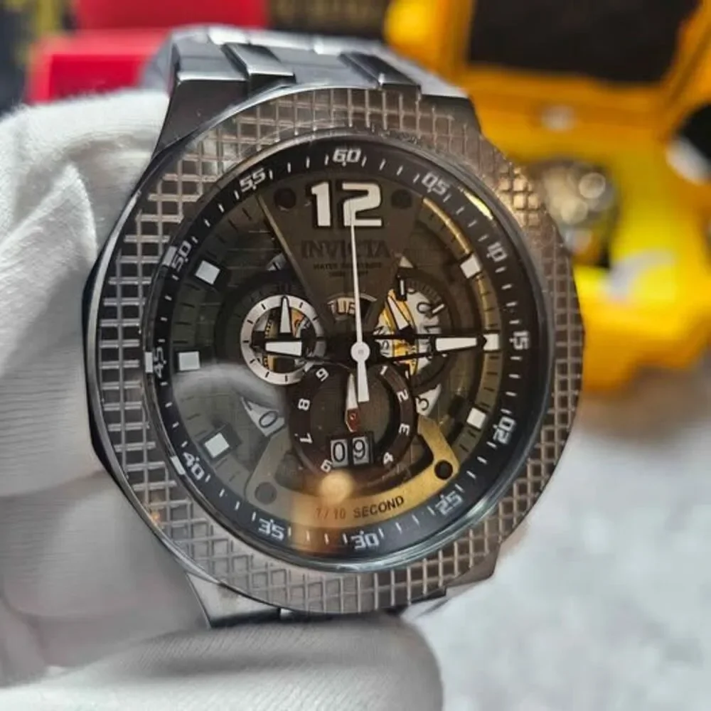 Invicta Speedway Swiss Ronda 5050.C Caliber Men's Watch - 52mm, Black